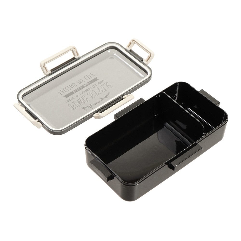 抗菌ふわっと弁当箱l 0ml Pflb8ag ファインスタイルbk スケーター エルブレス