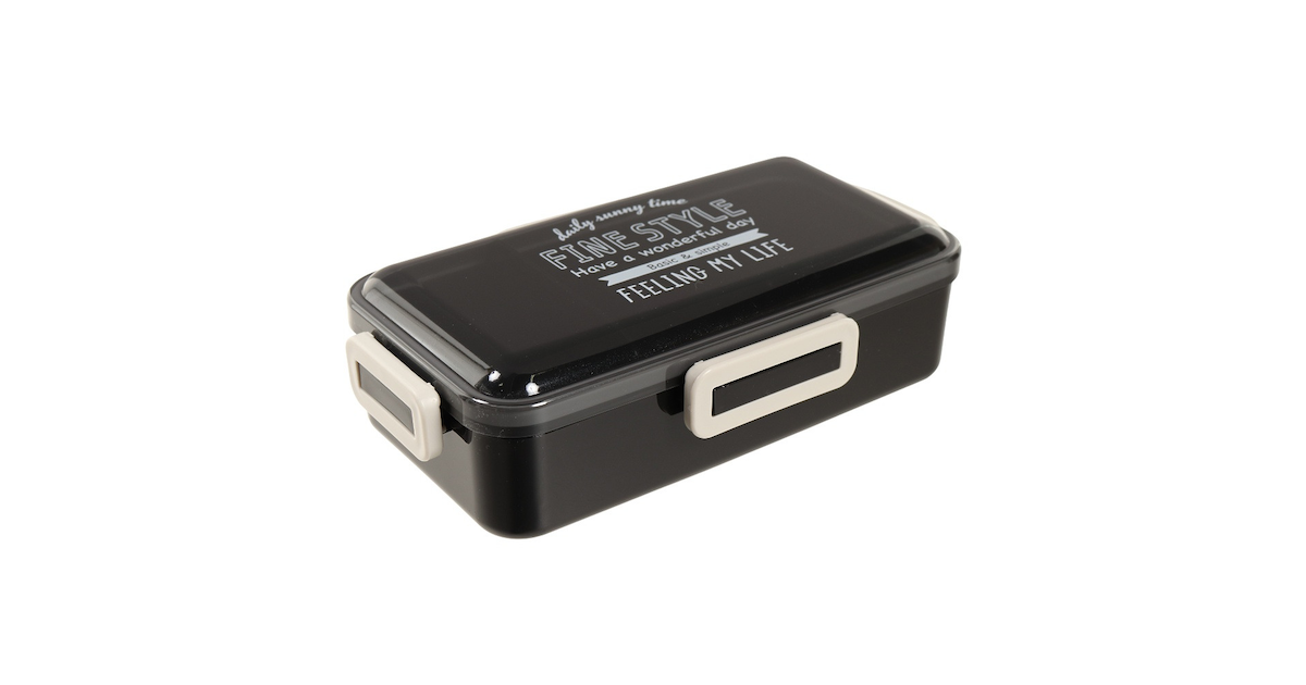 抗菌ふわっと弁当箱l 0ml Pflb8ag ファインスタイルbk スケーター エルブレス