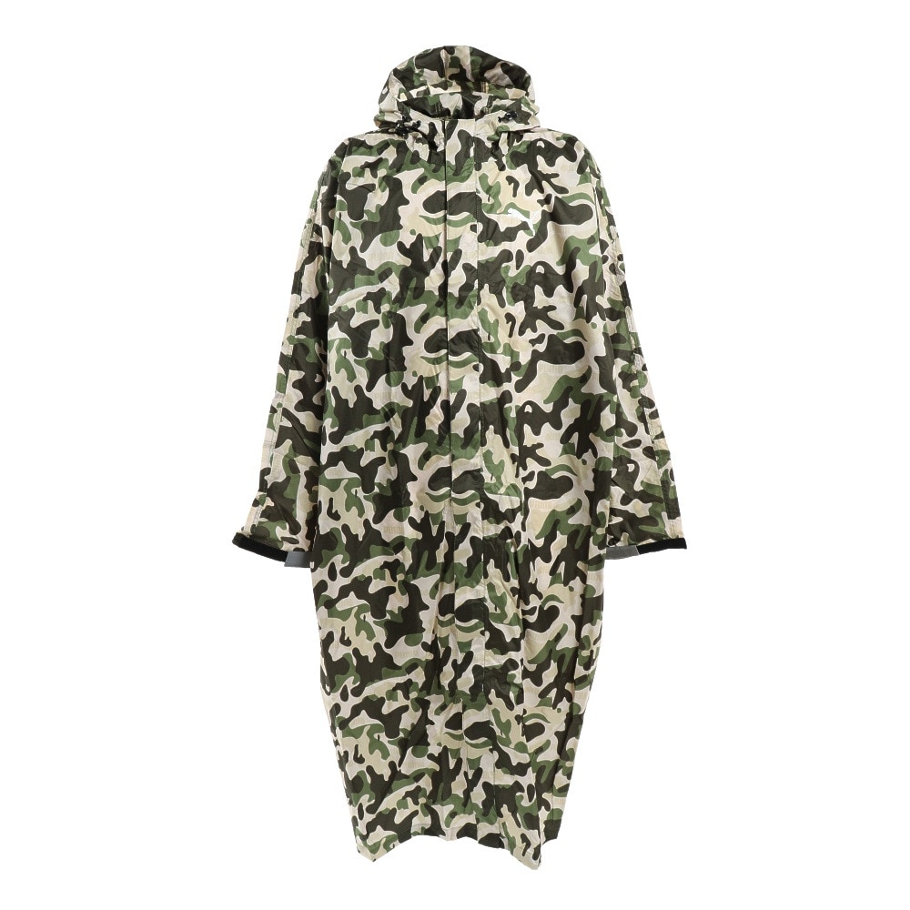 プーマ（PUMA）（メンズ、レディース）大人用 迷彩 レインポンチョ L-LL PBU34PC L-LL KH スポーツ用品はスーパースポーツゼビオ