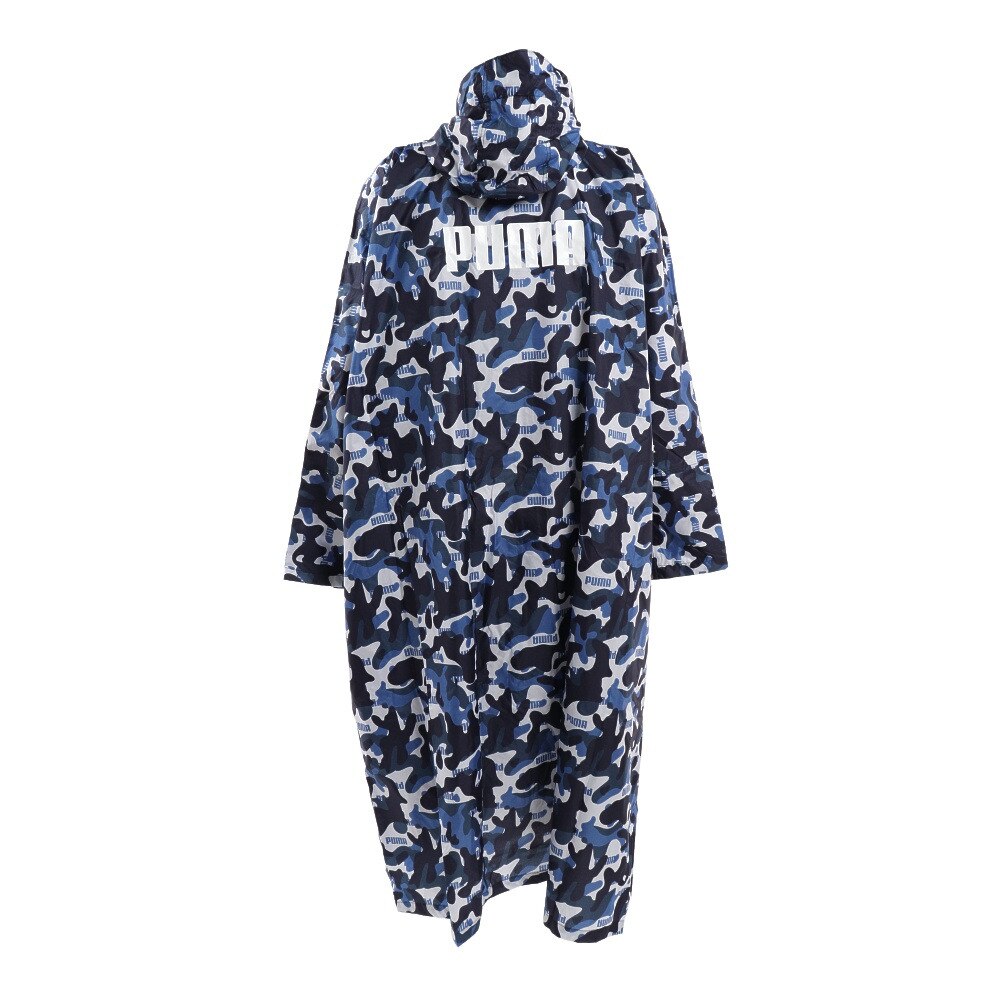 プーマ（PUMA）（メンズ、レディース）大人用 迷彩 レインポンチョ L-LL PBU34PC L-LL NV