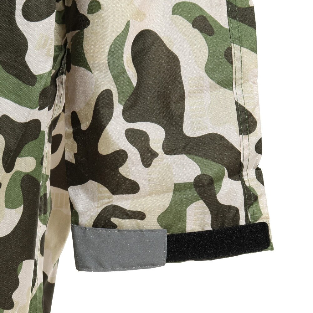 プーマ（PUMA）（メンズ、レディース）大人用 迷彩 レインポンチョ M-L PBU34PC M-L KH