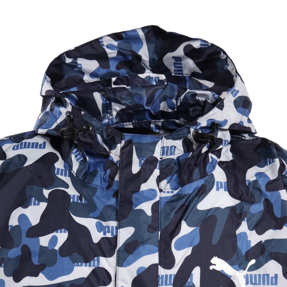 プーマ（PUMA）（メンズ、レディース）大人用 迷彩 レインポンチョ M-L PBU34PC M-L NV