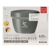 アスベル（ASVEL）（メンズ、レディース）ステンレス保温 カフェ丼ランチ HLB-CD620 ASV324703 GRY