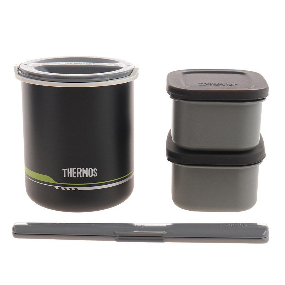 サーモス（THERMOS）（メンズ、レディース、キッズ）保温弁当箱 DBQ-502 MTBK マットブラック