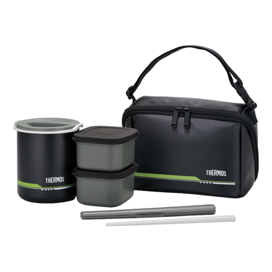 サーモス（THERMOS）（メンズ、レディース、キッズ）保温弁当箱 DBQ-502 MTBK マットブラック