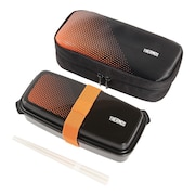 ランチボックス 600ml DJO-600 BKOR 1段弁当 食洗器対応 電子レンジ対応 弁当箱 ベルト付き 仕切り 箸付き 保冷力 オフィス