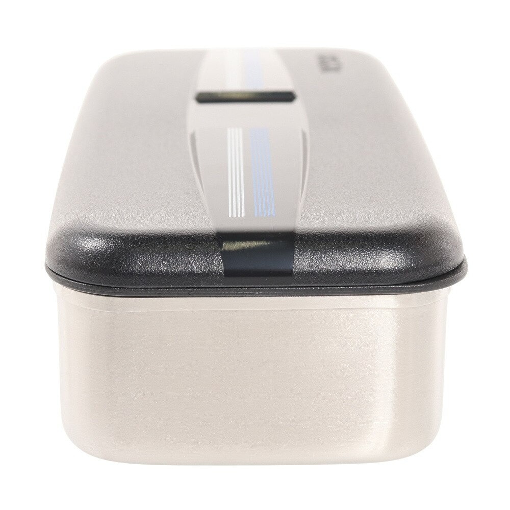 サーモス（THERMOS） ランチボックス 700ml DSD-704 L-BK 1段弁当 食洗器対応 電子レンジ対応 弁当箱 ベルト付き 仕切り 箸付き 保冷力 オフィス