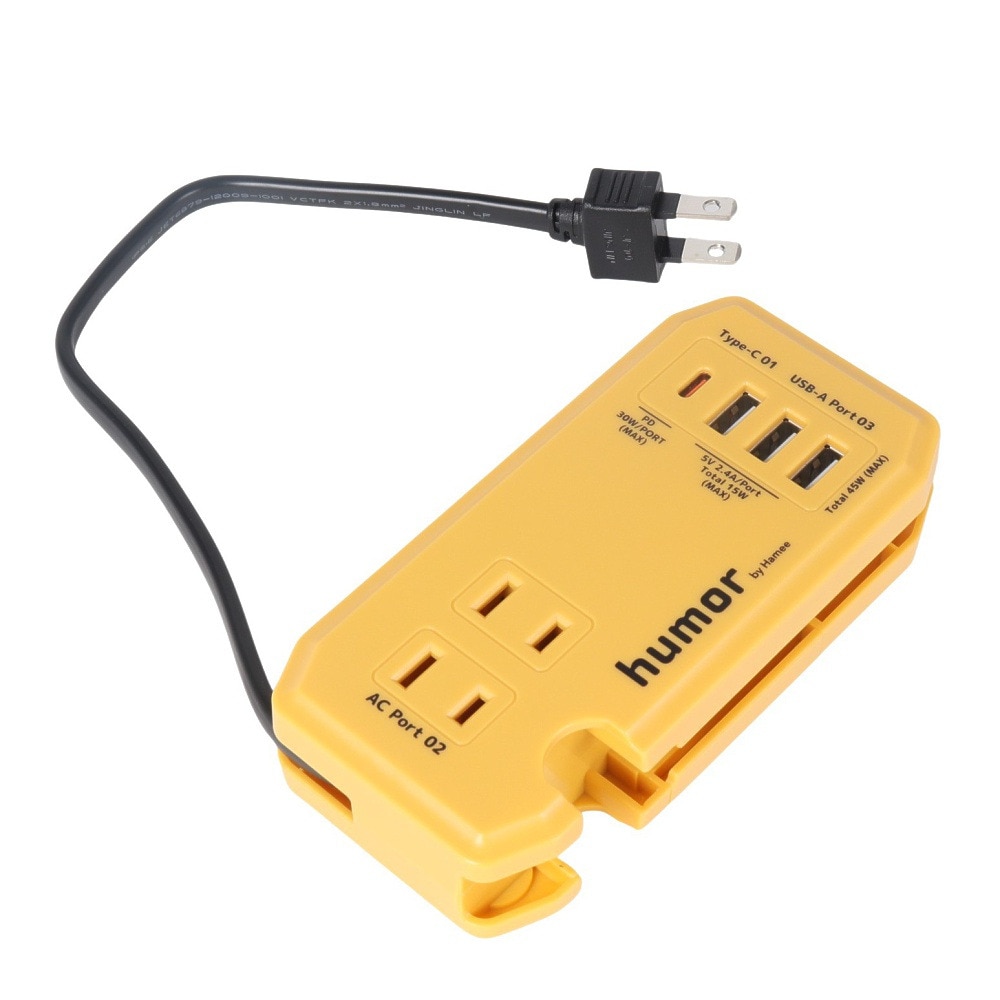 Hamee（Hamee）（メンズ、レディース）コンパクト 複数充電 スタンド handy Plus AC PD30W対応 USB タップ 669-922941