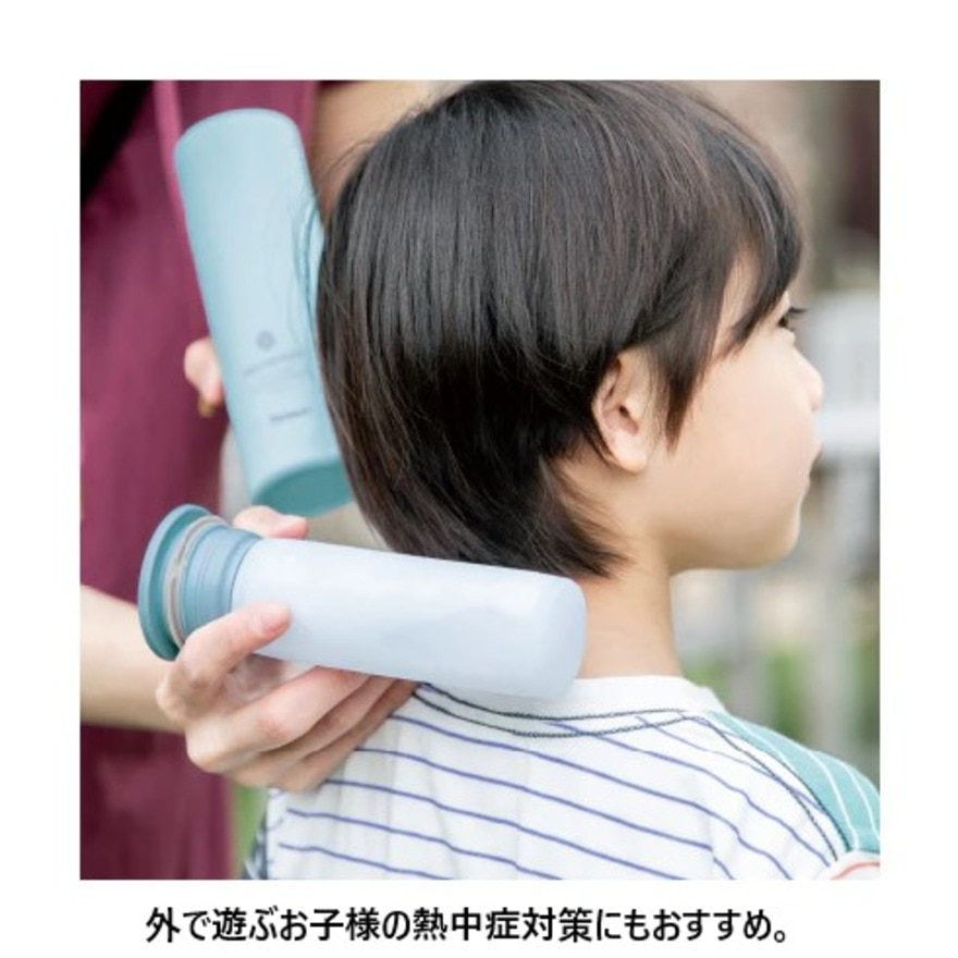 ピーコック（peacock）（メンズ、レディース、キッズ）氷のう ミニアイスパック ベージュ ABB-16 BEG 氷嚢 ネッククーラー 冷感 熱中症対策 ひんやり スリム