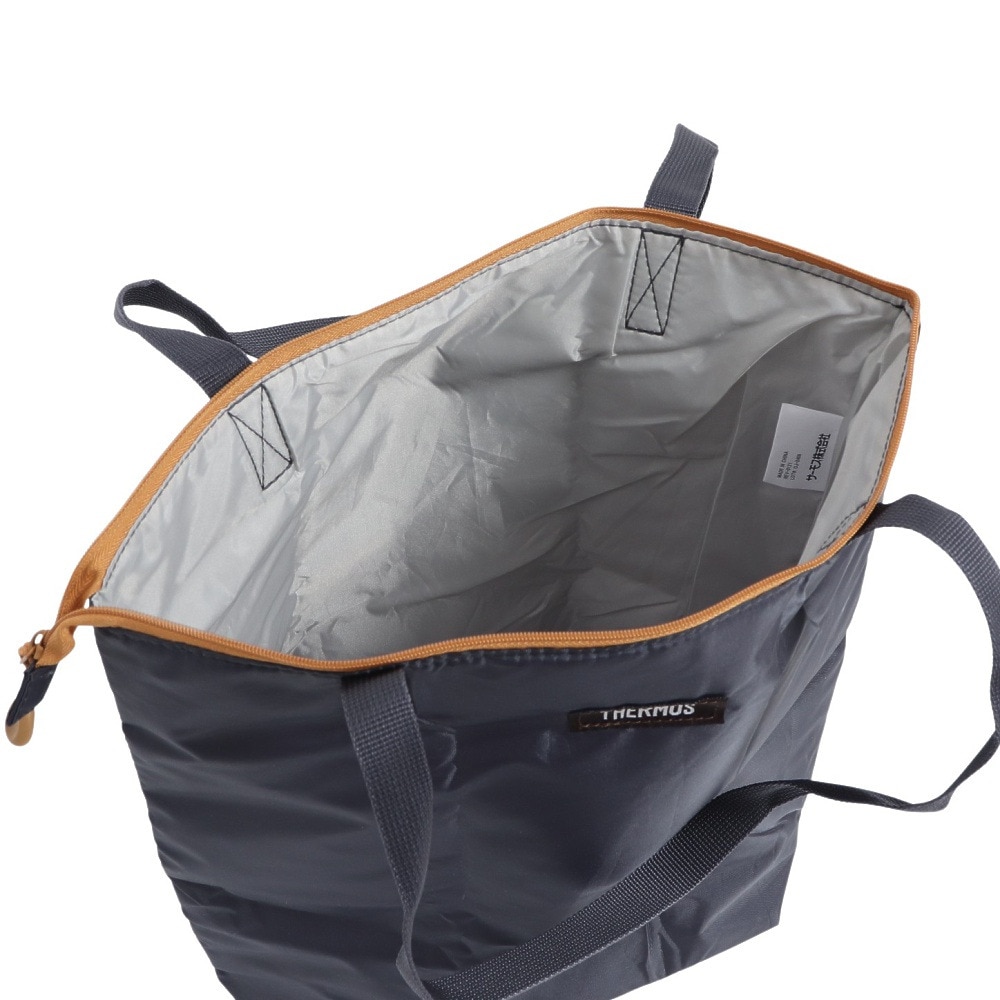 サーモス（THERMOS）（メンズ、レディース、キッズ）保冷ショッピングバッグ グレー  12L REV-0121 N-GY コンパクト 保冷 手洗い 買い物バック エコバック