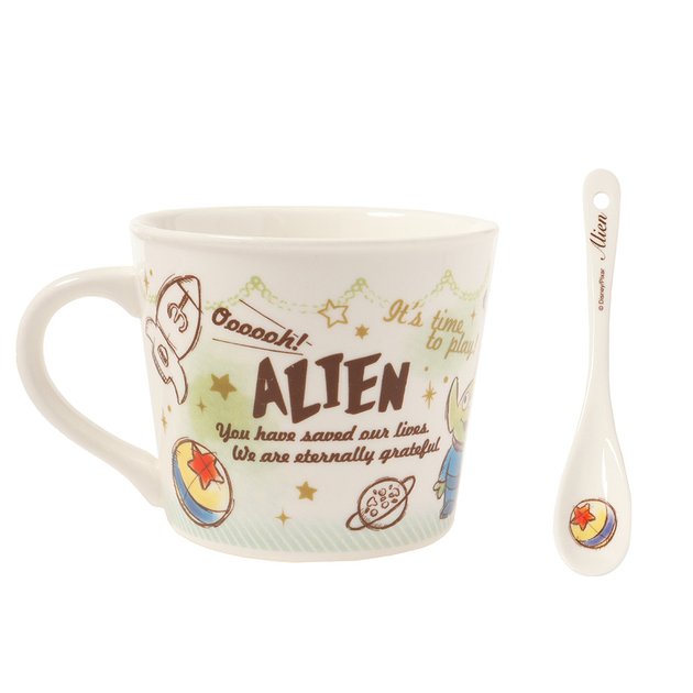 スプーン付きマグ エイリアン Dn al ティーズファクトリー ヴィクトリア