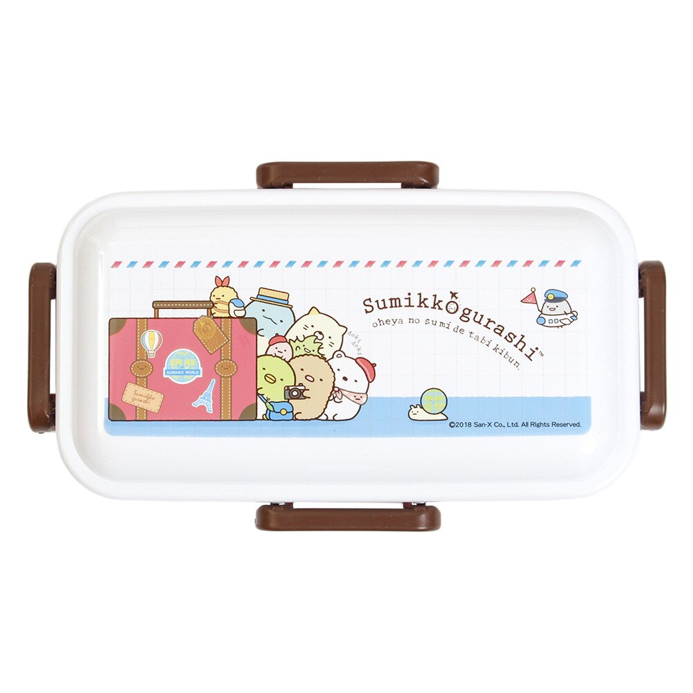  ふんわり盛れるドーム型フタ 弁当箱 すみっコぐらし たびきぶん PFLB6 428708