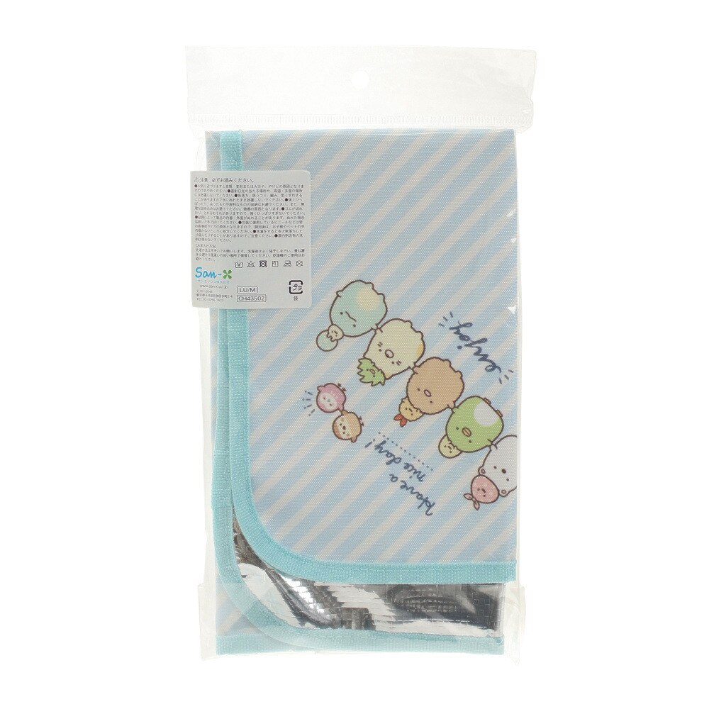 すみっコぐらし（Sumikkogurashi）（レディース、キッズ）アルミシート付ランチナフキン 集合 CH43502