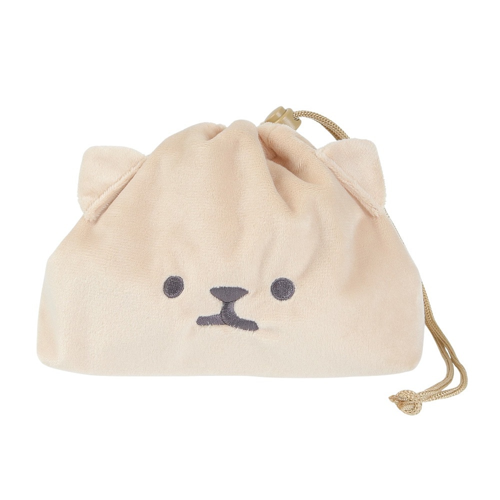 サブヒロモリ（レディース）ムームーフレンズ フェイス巾着 みるくねこ 390500