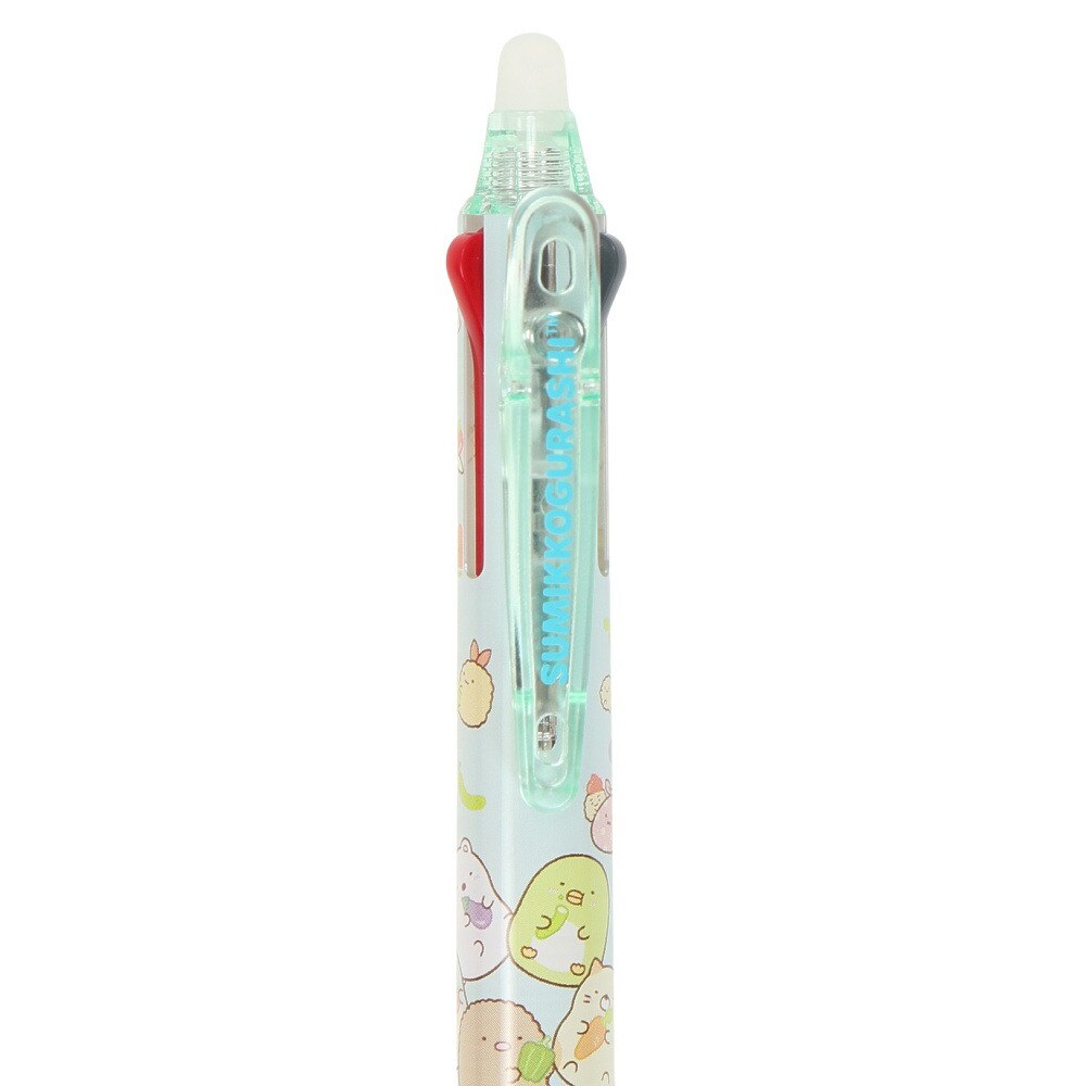 すみっコぐらし（Sumikkogurashi）（メンズ、レディース、キッズ）フリクションボールスリム 3色ゲルインキボールペン 0.5mm たべものおうこく PR07803