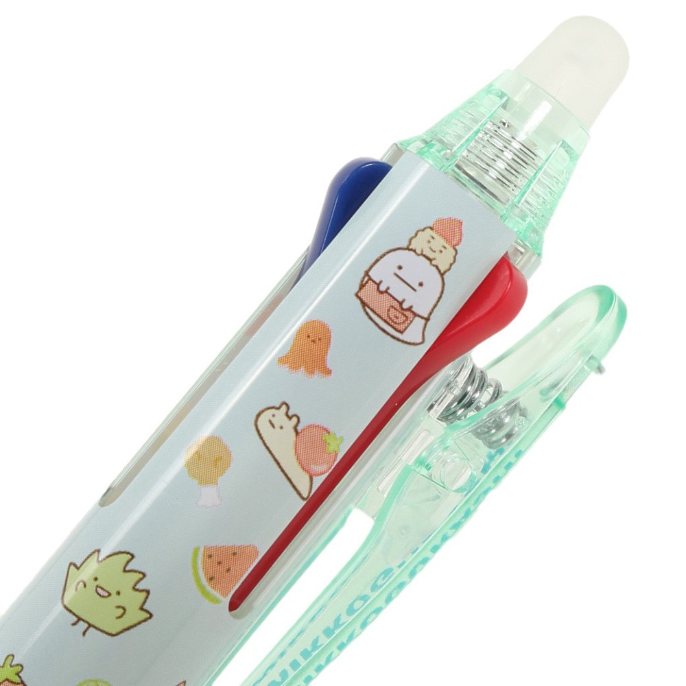 すみっコぐらし（Sumikkogurashi）（メンズ、レディース、キッズ）フリクションボールスリム 3色ゲルインキボールペン 0.5mm たべものおうこく PR07803