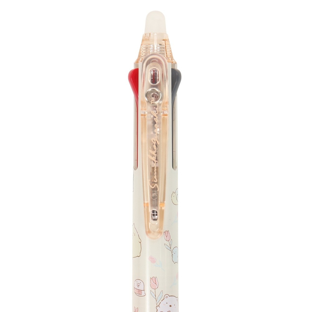 すみっコぐらし（Sumikkogurashi）（メンズ、レディース、キッズ）フリクションボールスリム 3色ゲルインキボールペン 0.5mm チューリップ PR07804