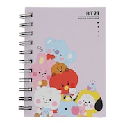 (キッズ)BT21 A6Wリングノート ちびぬい アップ KJ 203739