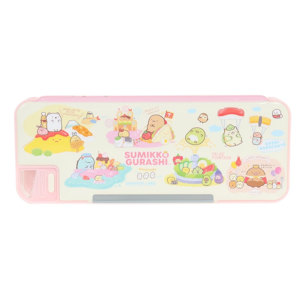 すみっコぐらし（Sumikkogurashi）（キッズ）ソフトペンケース ようこそ!たべものおうこく PT10901