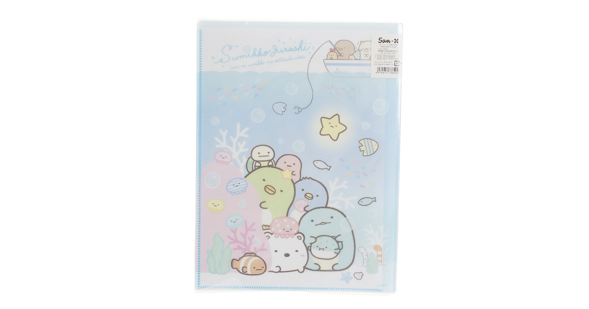 すみっコぐらし クリアホルダー10ポケット Fy サンエックス ヴィクトリアゴルフ