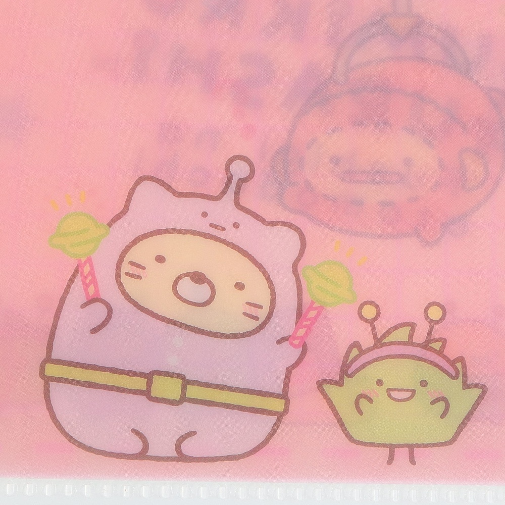 すみっコぐらし（Sumikkogurashi）（メンズ、レディース、キッズ）ポケット付クリアホルダー ふしぎなおともだち・A FA08903