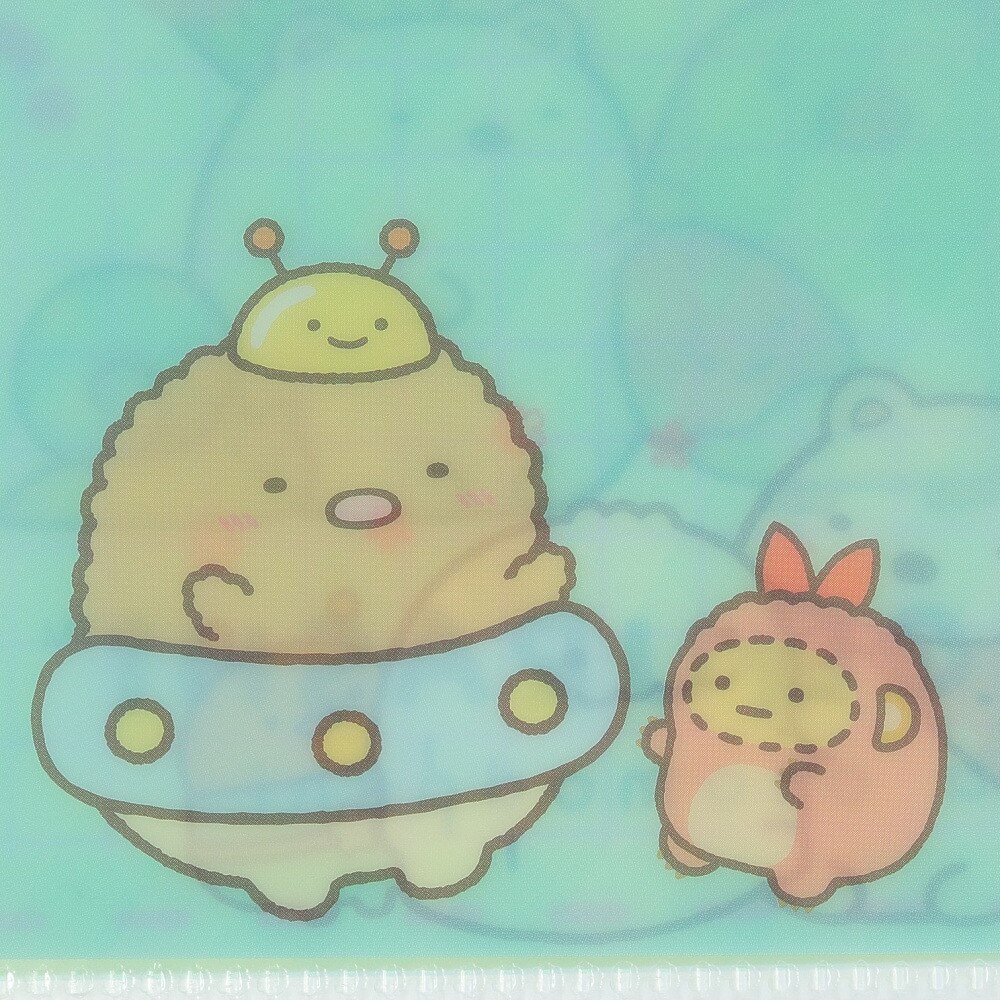 すみっコぐらし（Sumikkogurashi）（メンズ、レディース、キッズ）ポケット付クリアホルダー ふしぎなおともだち・A FA08903