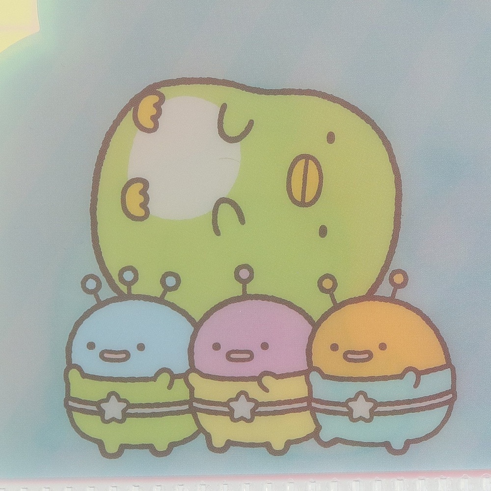 すみっコぐらし（Sumikkogurashi）（メンズ、レディース、キッズ）ポケット付クリアホルダー ふしぎなおともだち・A FA08903