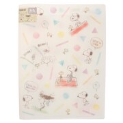 スヌーピー（SNOOPY）（キッズ）クリアファイル 10ポケット パステル S2122545