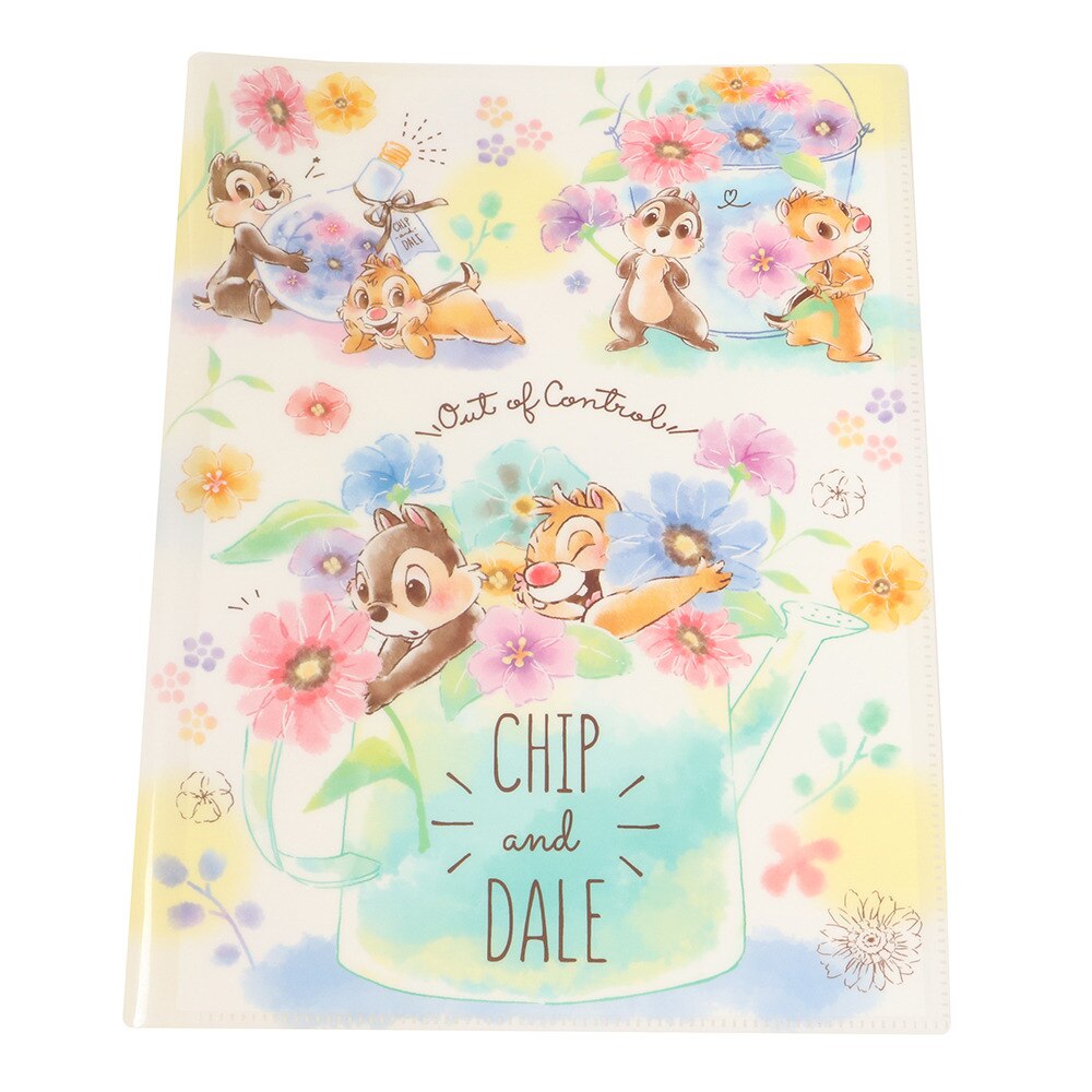 チップ デール 10pクリアファイル フラワー クラックス スーパースポーツゼビオ