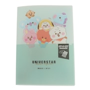 (キッズ)BT21 ポケット付き ハードクリアファイル スケッチアップ KJ 206211
