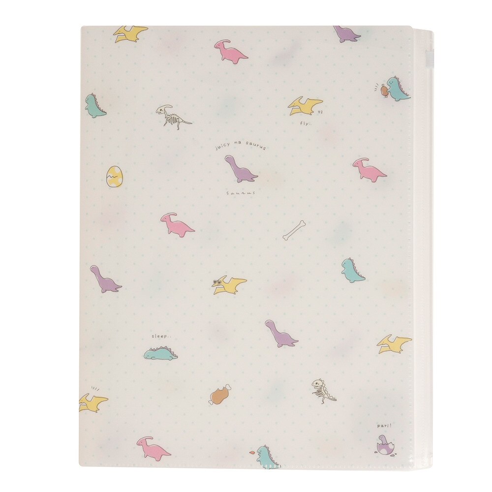 ジューシー ファスナー付6ポケットクリアファイル サウルス2 Kj カミオジャパン スーパースポーツゼビオ