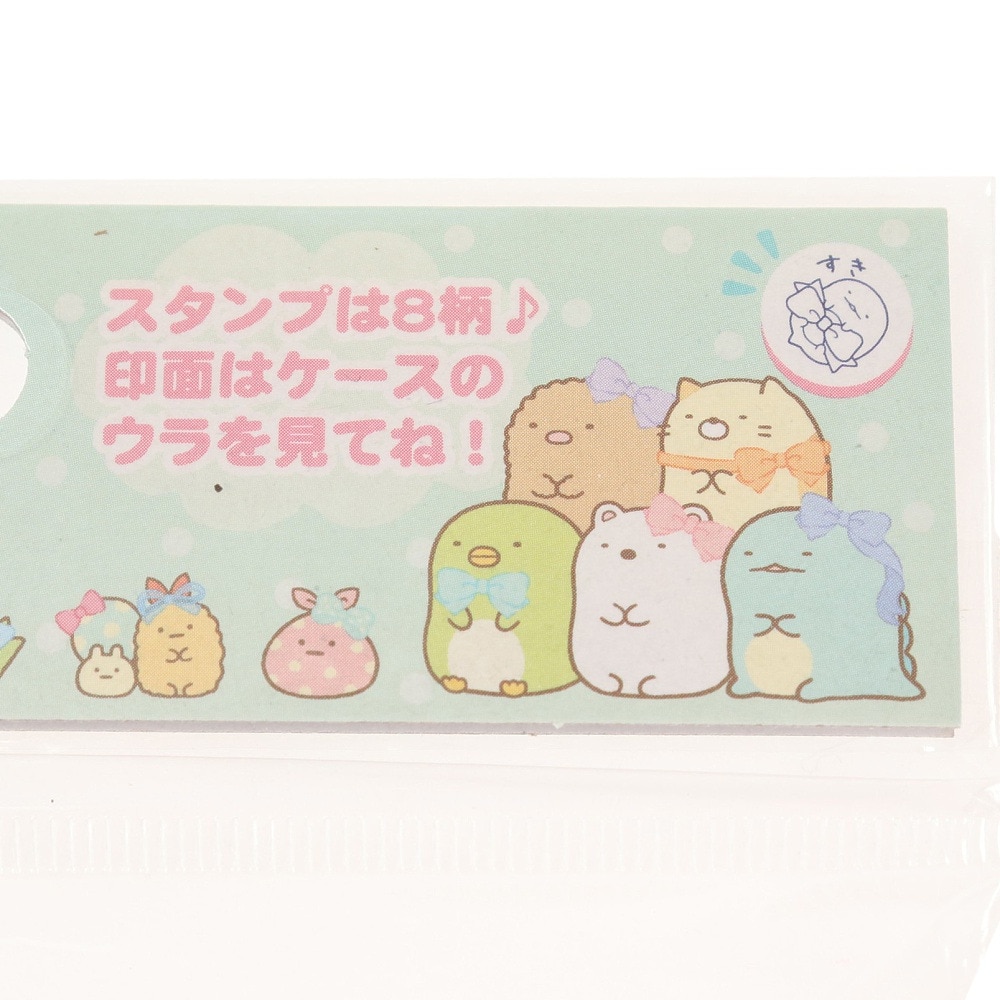 すみっコぐらし（Sumikkogurashi）（キッズ）スタンプセット ミニ リボン FT67103