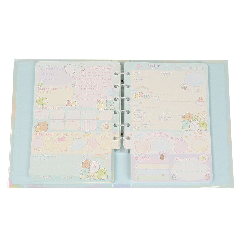 すみっコぐらし（Sumikkogurashi）（キッズ）わくわくコレクション プロフィール帳 しゃぼん玉　SI28302