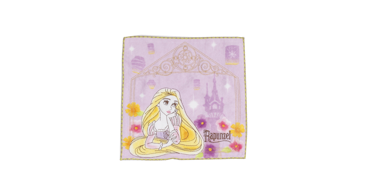 ウォーターラプンツェル ミニタオル ディズニープリンセス ヴィクトリアゴルフ