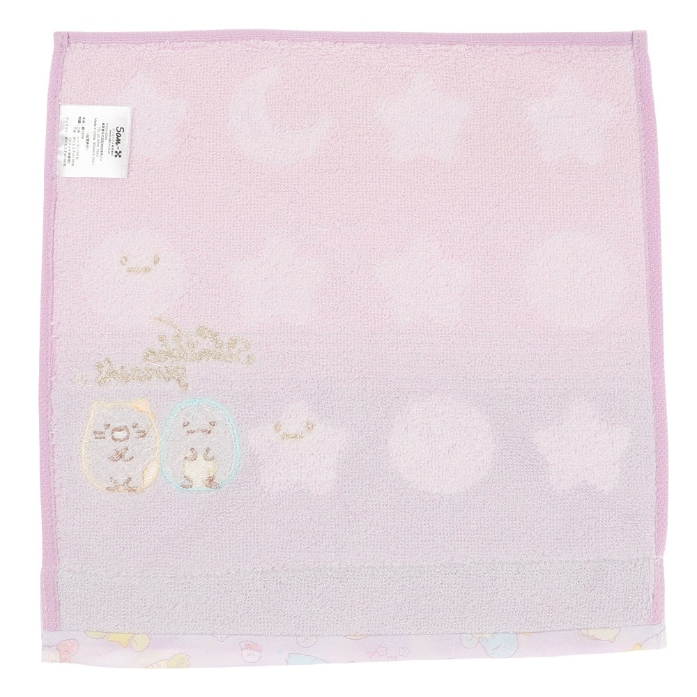 すみっコぐらし（Sumikkogurashi）（キッズ）星空さんぽ ミニタオル ねこ&とかげ CM33202