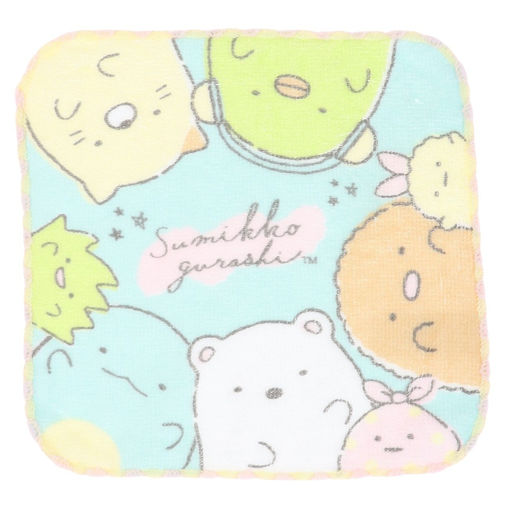 すみっコぐらし（Sumikkogurashi）（キッズ）ミニタオル 3枚セット CM40303
