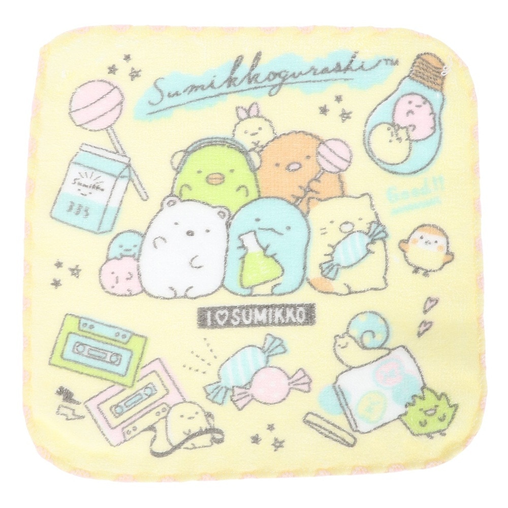 すみっコぐらし（Sumikkogurashi）（キッズ）ミニタオル 3枚セット CM40303