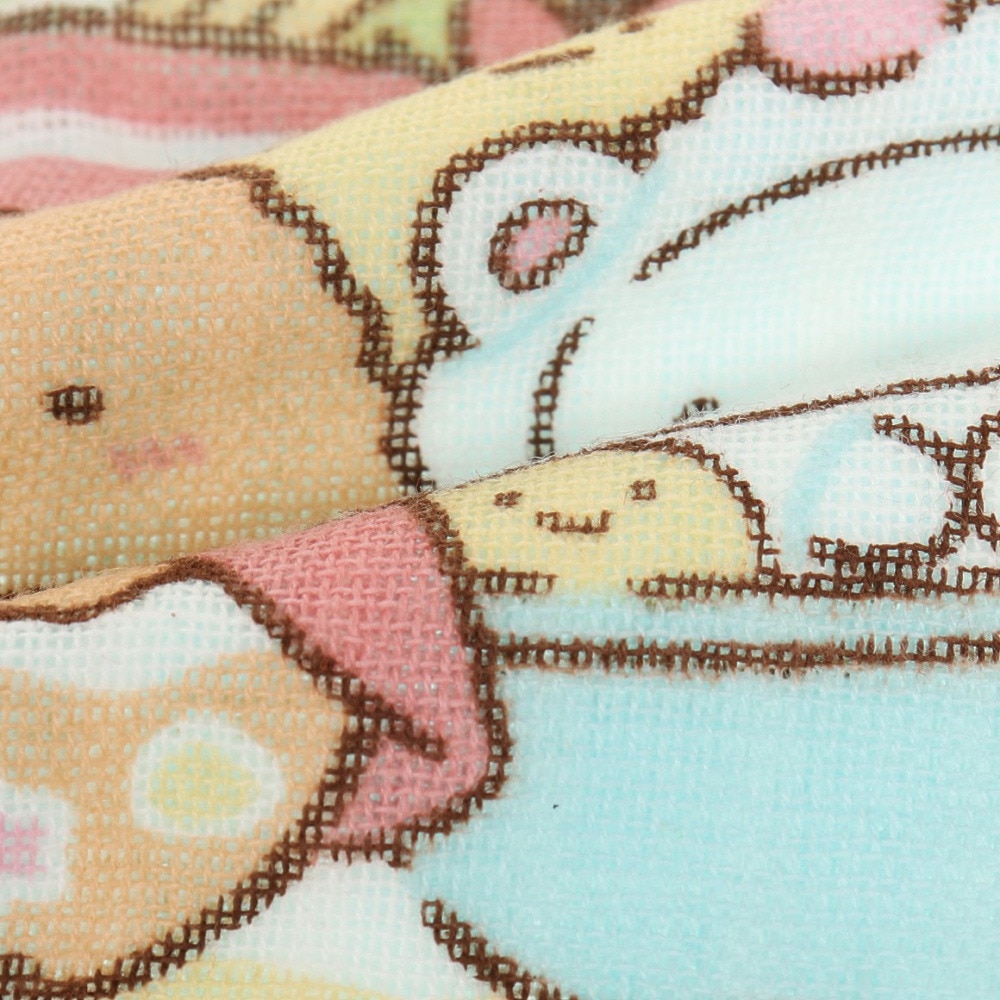 すみっコぐらし（Sumikkogurashi）（メンズ、レディース、キッズ）ミニタオル ようこそ!たべものおうこく CM40801