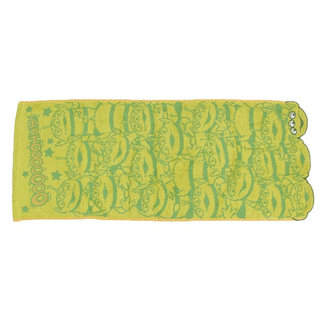 エイリアンストラクチャ フェイスタオル リトル グリーン メン スーパースポーツゼビオ