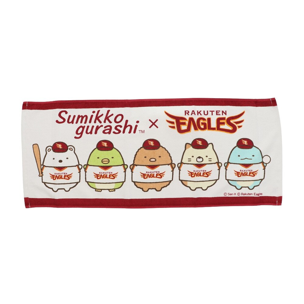  すみっコ×イーグルス フェイスタオル FKT 716854