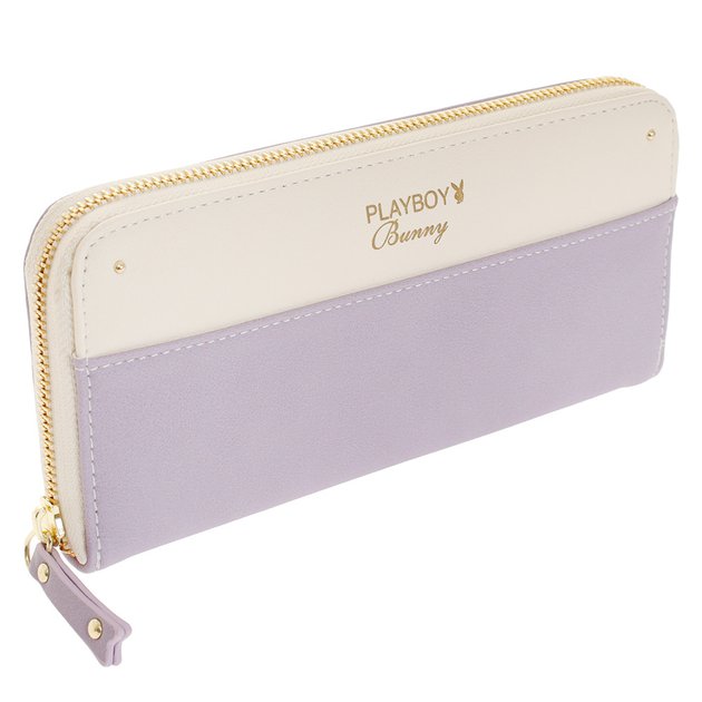 プレイボーイ バイカラー ラウンド長財布 Ms 1631 Pu キッズ レディース