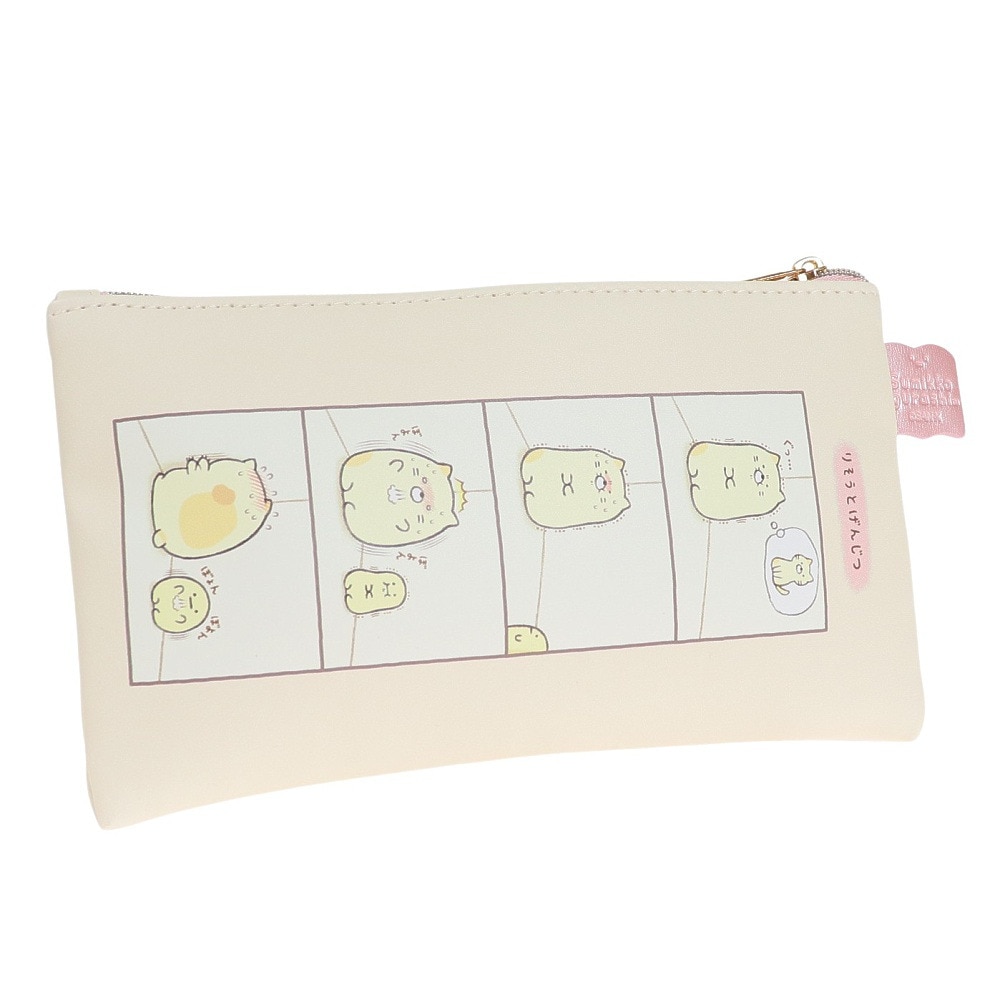 すみっコぐらし（Sumikkogurashi）（キッズ）フラットポーチ ねこ CA31404