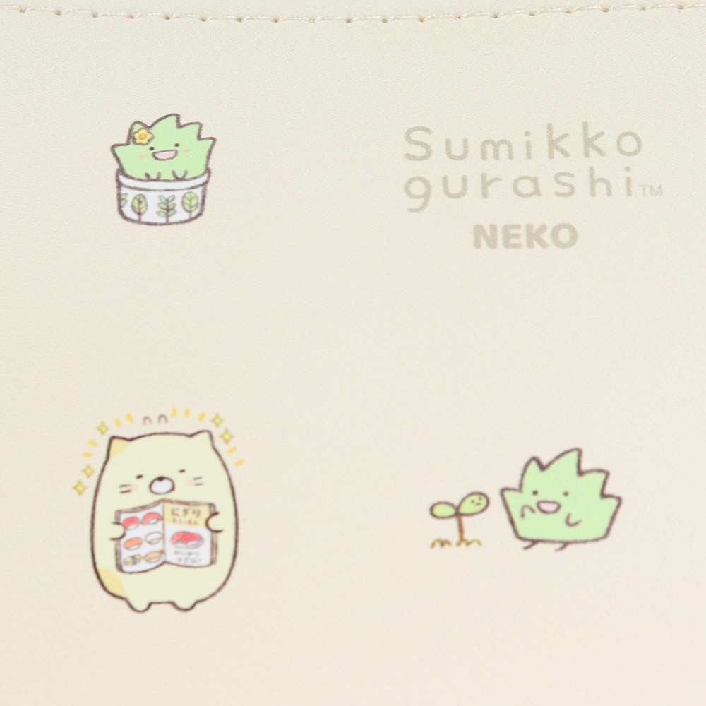 すみっコぐらし（Sumikkogurashi）（キッズ）フラットポーチ ねこ CA31404