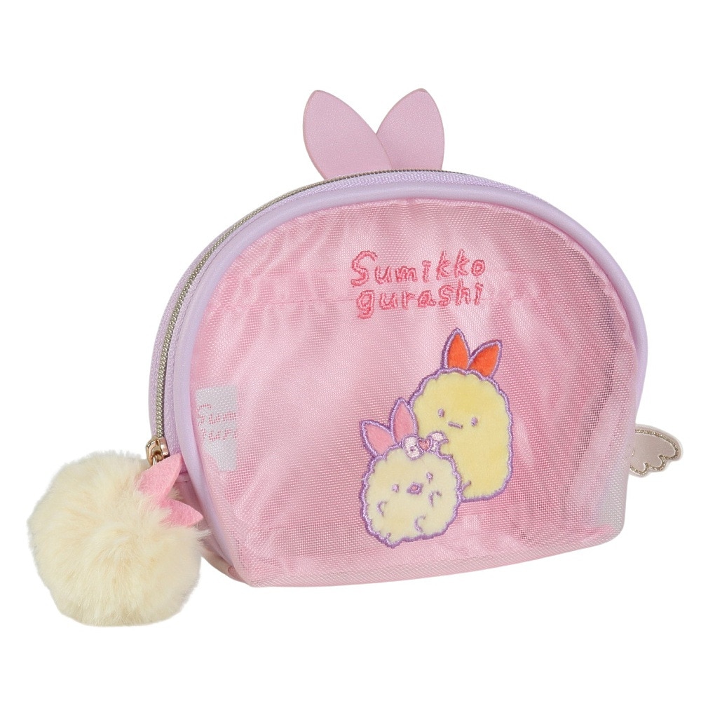 すみっコぐらし（Sumikkogurashi）（メンズ、レディース、キッズ）ポーチ 天使なえびてんアイドル CA54901