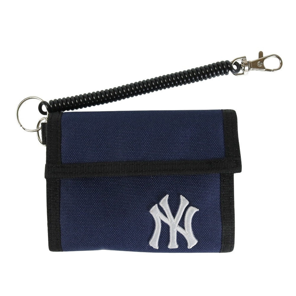 イーカム（メンズ、レディース、キッズ）MLB 二つ折り財布 ニューヨークヤンキース YK-WLT16-NAVY