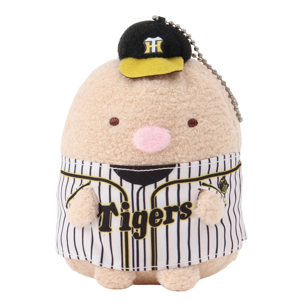 すみっコぐらし（Sumikkogurashi）（メンズ、レディース、キッズ）すみっコぐらし×タイガース キーホルダー とんかつ FKT 717233