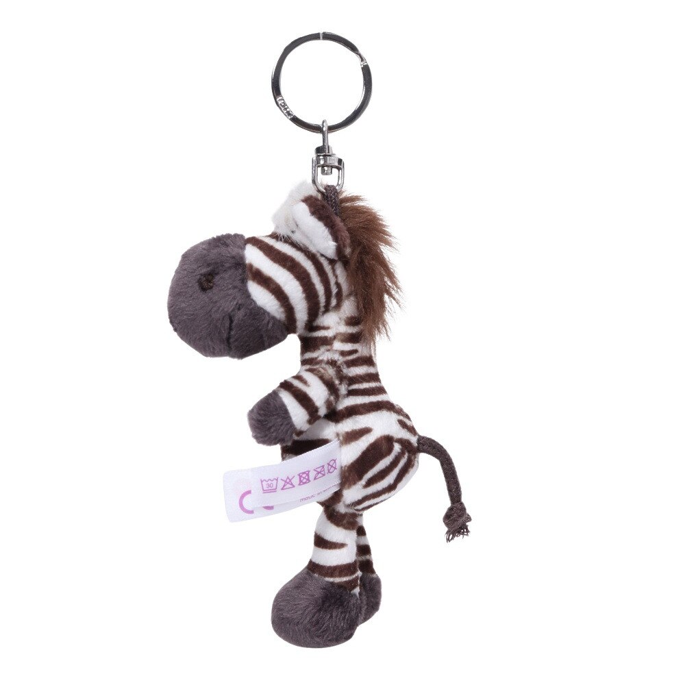 ニキ（NICI）（メンズ、レディース、キッズ）キーリング ワイルドフレンズ ゼブラ 10cm NT 10094355