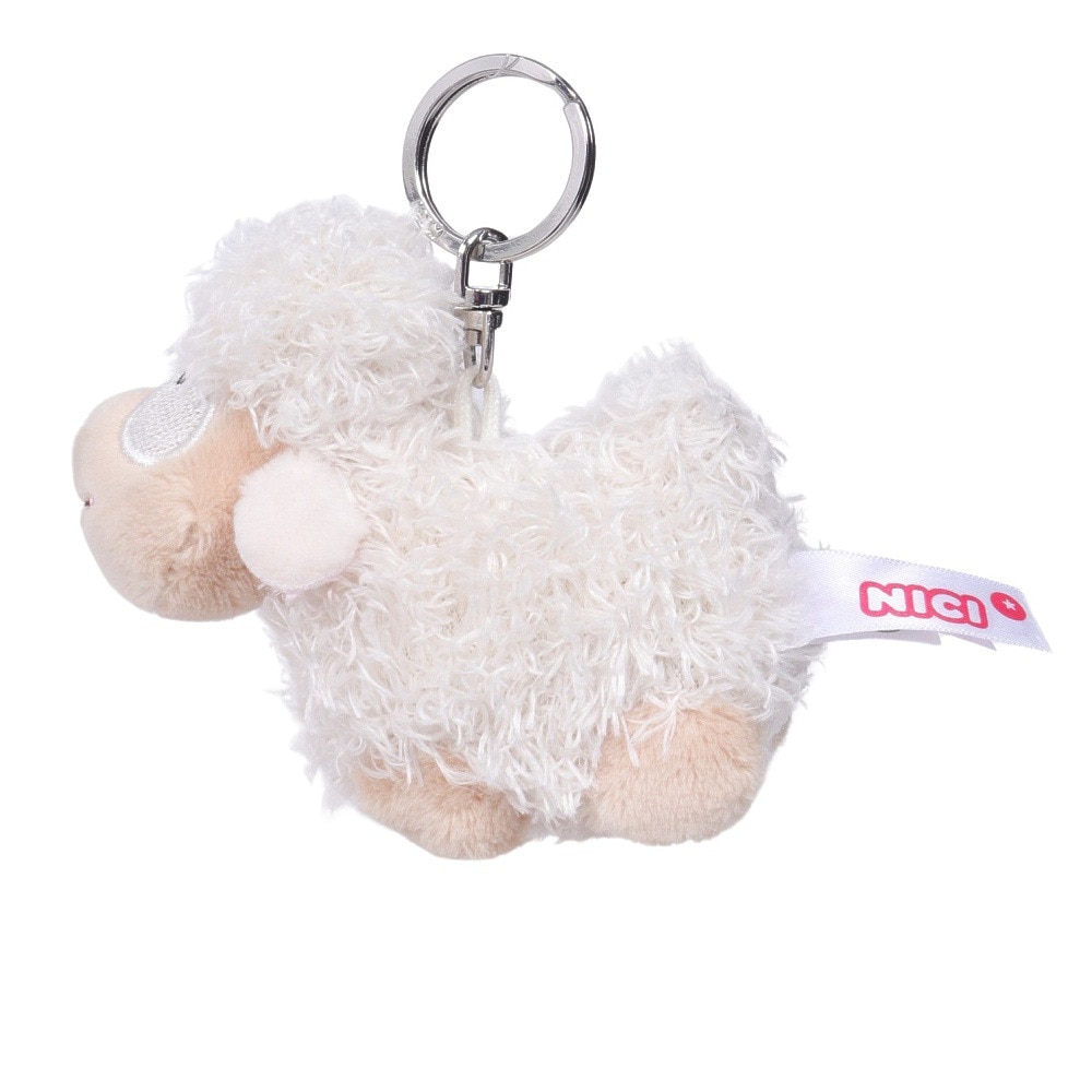ニキ（NICI）（メンズ、レディース、キッズ）キーリング ウーリーギャング シープ ホワイト 9cm NT 00695394