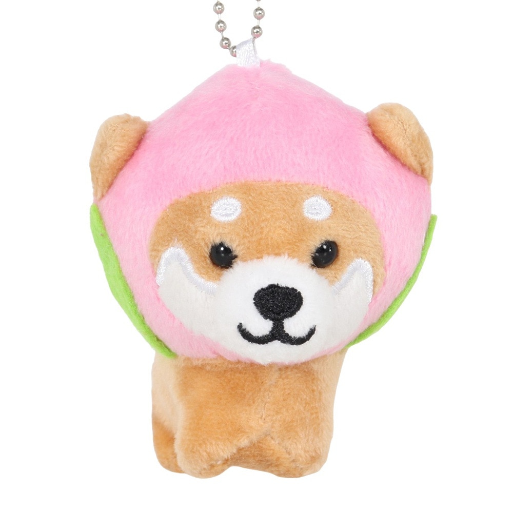 ミナミ（Minami）（メンズ、レディース、キッズ）旅するマメしば キーホルダー もも TMR001 柴犬  グッズ ボールチェーン ストラップ ぬいぐるみ