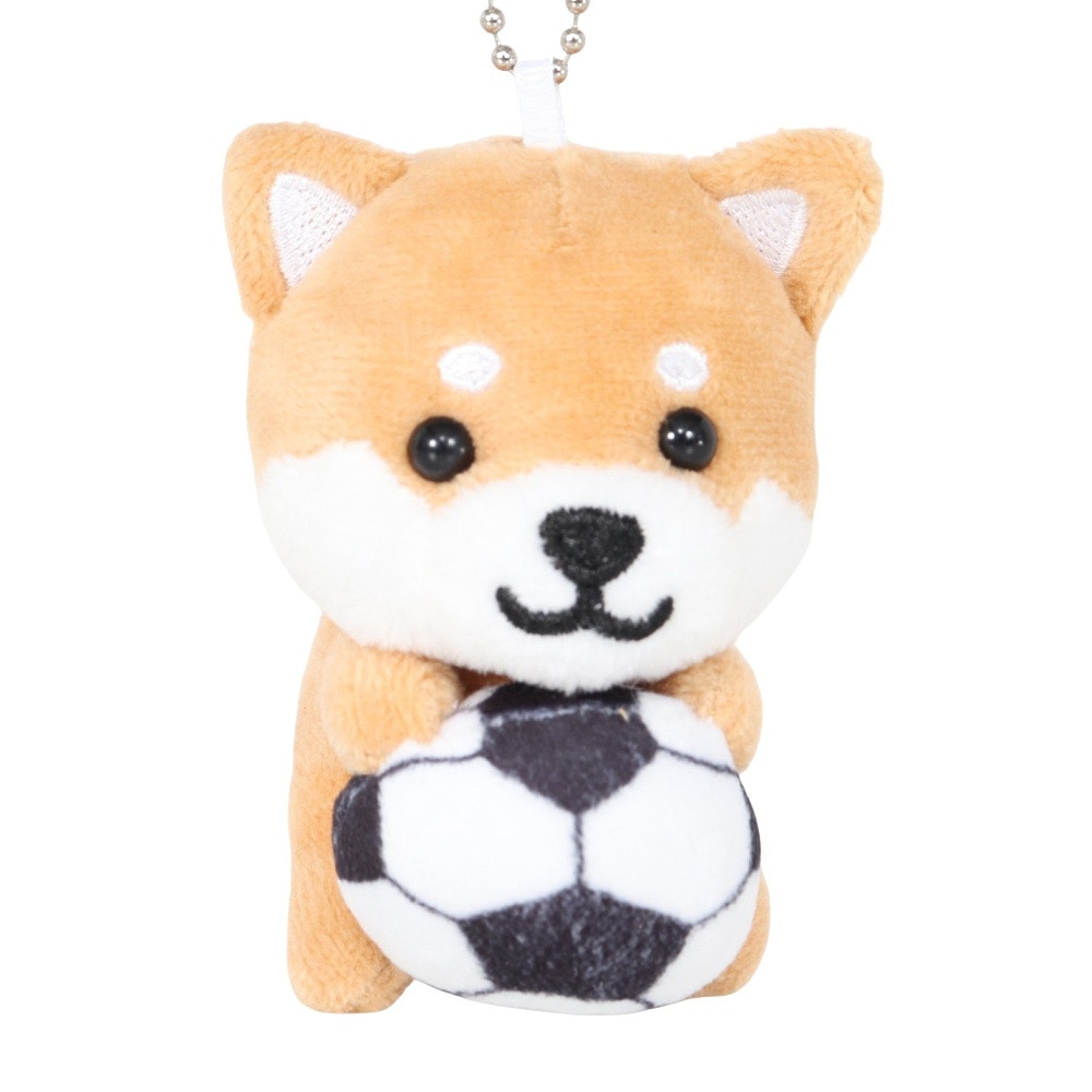 ミナミ（Minami）（メンズ、レディース、キッズ）旅するマメしば キーホルダー サッカー TMR006